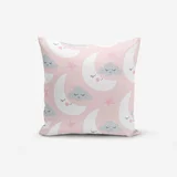 Minimalist Cushion Covers jastučnica s primjesom pamuka With Points Moon And Cloud, 45 x 45 cm
