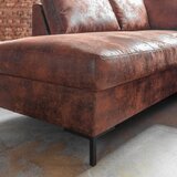 MID.YOU SEDEŽNA GARNITURA, mikrovlakna rjava | Shoptok.si