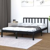  Za krevet od masivne borovine crni 160 x 200 cm | shoptok.hr