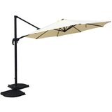 Garden Pleasure Kremno bel senčnik 300x300 cm Deluxe – | Shoptok.si