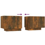 TV ormarić boja dimljenog hrasta 100x35x40 cm konstruirano drvo | shoptok.hr