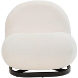 P & B FOTELJ, bela tekstil | Shoptok.si