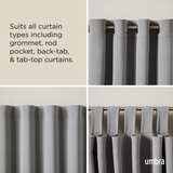 Umbra Jeklena karnisa 76 - 213 cm z nastavljivo dolžino Twilight – | Shoptok.si