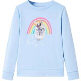  Dječja topla majica svjetloplava 116 | shoptok.hr