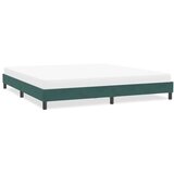  posteljni okvir brez vzmetnice temno zelena 200x210 cm žamet, (21829538) Cene