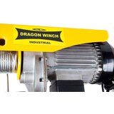 Dragon električna dizalica - industrijsko vitlo DWI 400/800 kg, 230 V, čelična sajla 12m/6m | shoptok.hr