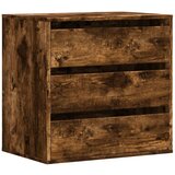 Furnova Kotni predalnik dimljeni hrast 60x41x58 cm inženirski les, (21950542) | Shoptok.si