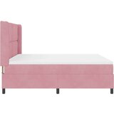 Box spring krevet s madracem Ružičasta 180 x 200 cm Baršun | shoptok.hr