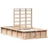  Konstrukcija postelje Voskast rjav 75 x 190 cm, (5000121291) | Shoptok.si