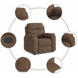  Naslonjač od tkanine smeđi | shoptok.hr