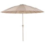 Bež senčnik ø 250 cm Sunshine –