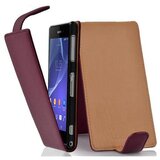 Cadorabo Ohišje, združljivo z Sony Xperia Z2 v pastelno vijolično - Zaščitni ovitek v obliki flipa iz teksturiranega umetnega usnja, (20552314) | Shoptok.si