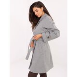 RUE PARIS Coat-IT-EN-A9589.58-white-grey | Shoptok.si