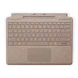 Pro Keyboard for Surface Pro Copilot+ (11th Edition), Pro 9 and 8 with Pen Storage, Alcantara Material, Dune