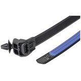 Hellermann Tyton 156-04097 SGT100SAHD6.5S2.0-PA66HS/TPE/PA66HS-BK/B vezice 12.7 mm crna/plava toplinski stabilizirana 1 St. | Eponuda.ba