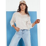 DStreet Sweter damski ażurowy ANNIS beżowy | shoptok.hr