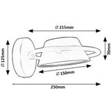 Rabalux Odiss Zidne lampe ( 71048 ) Cene