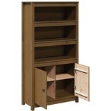  Visoka komoda boja meda 80 x 35 x 154 cm od masivne borovine | shoptok.hr