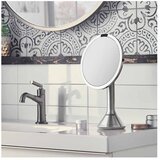 simplehuman Kozmetično povečevalno ogledalo z lučjo ø 20 cm Sensor – | Shoptok.si