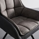Bessagi Home naslanjač billy, siva, vrtljiv | Shoptok.si