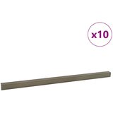  Profili za rubove stepenica 10 pcs Šampanjca 67 x 3 x 2 cm | shoptok.hr