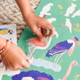 Poppik Edukativni poster s nalepnicama Otkrića Ptice 6-12 | Eponuda.com