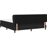 Box Spring Krevet s Madracem Crni 180x200 cm Tkanina | shoptok.hr
