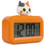 i-Total Sat Budilnik Cats Digitalni Narandzasti XL2836 Cene