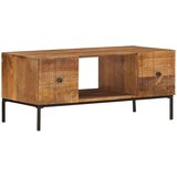  Klubska mizica 90x45x40 cm trden mangov les, (20711755) | Shoptok.si