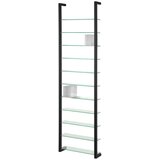 Spinder Design Crna metalna polica 46 cm Cubic – Cijene
