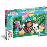 Clementoni puzzle maxi 24 gabbys dollhouse ( CL28520 )