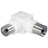 G&bl antenski konektor spojnica (9.5mm ženski na ženski, bijeli) u