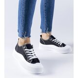 Gemre Black platform sneakers Cesano | Shoptok.si
