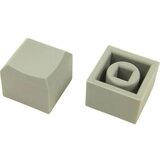 Cliff Pritisni gumb, sive boje (D x Š x V) 12.2 x 12.2 x 10 mm CP3427 1 kom. | Eponuda.ba