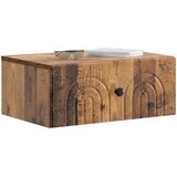  Noćni ormarić za montažu na zid Staro drvo 49 x 34,5 x 20 cm | shoptok.hr