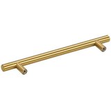  Ručke za ormarić 10 kom zlatne 160 mm od nehrđajućeg čelika | shoptok.hr