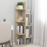 vidaXL Ormarić za knjige boja hrasta sonome 48 x 25,5 x 140 cm iverica Cijene