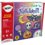 DIY Halloween Magnets Plaster Casts Pumpkin Kit | shoptok.hr