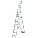 Elkop trodelne aluminijumske merdevine 3x10 - 5,8m Cene