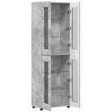  Highboard s policom FLORIN Betonski sivi 60 x 35 x 182 cm | shoptok.hr