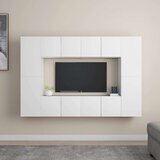  8-dijelni set TV ormarića bijeli od iverice Cijene