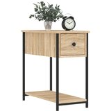  Noćni ormarići 2 kom boja hrasta 30x60x60 cm konstruirano drvo | shoptok.hr
