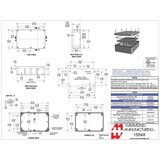 Hammond Electronics 1554 PC SL Univerzalno kućište Polikarbonat Siva 1 ST | Eponuda.ba