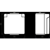 Jung SCHUKO vtičnica 16A 250V 621 W-1, (21225273) | Shoptok.si