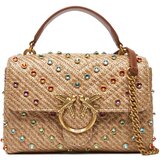 Pinko Ročna torba Love Lady Puff Mini Cl PE 25 PLTT 100044 A2CG Bež | Shoptok.si