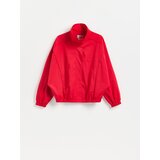 Reserved Jakna s visokim podignutim ovratnikom - crvena | shoptok.hr