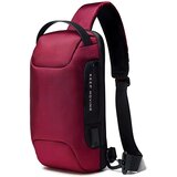  Torba preko ramena s USB punjenjem IS-36229 - Crvena KP36229 | Shoptok.si