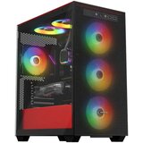 Rampage Kućište gaming RAMPAGE BLAZE Mesh Tempered Glass Black 4*12cm ARGB Fan M-ATX Mid-T | Eponuda.ba