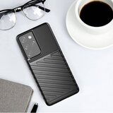 Nillkin silikonski ovitek tunder armor za samsung galaxy S21 G991 - črn | Shoptok.si