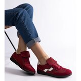 Gemre Red low lace-up sneakers Edelmira | Shoptok.si
